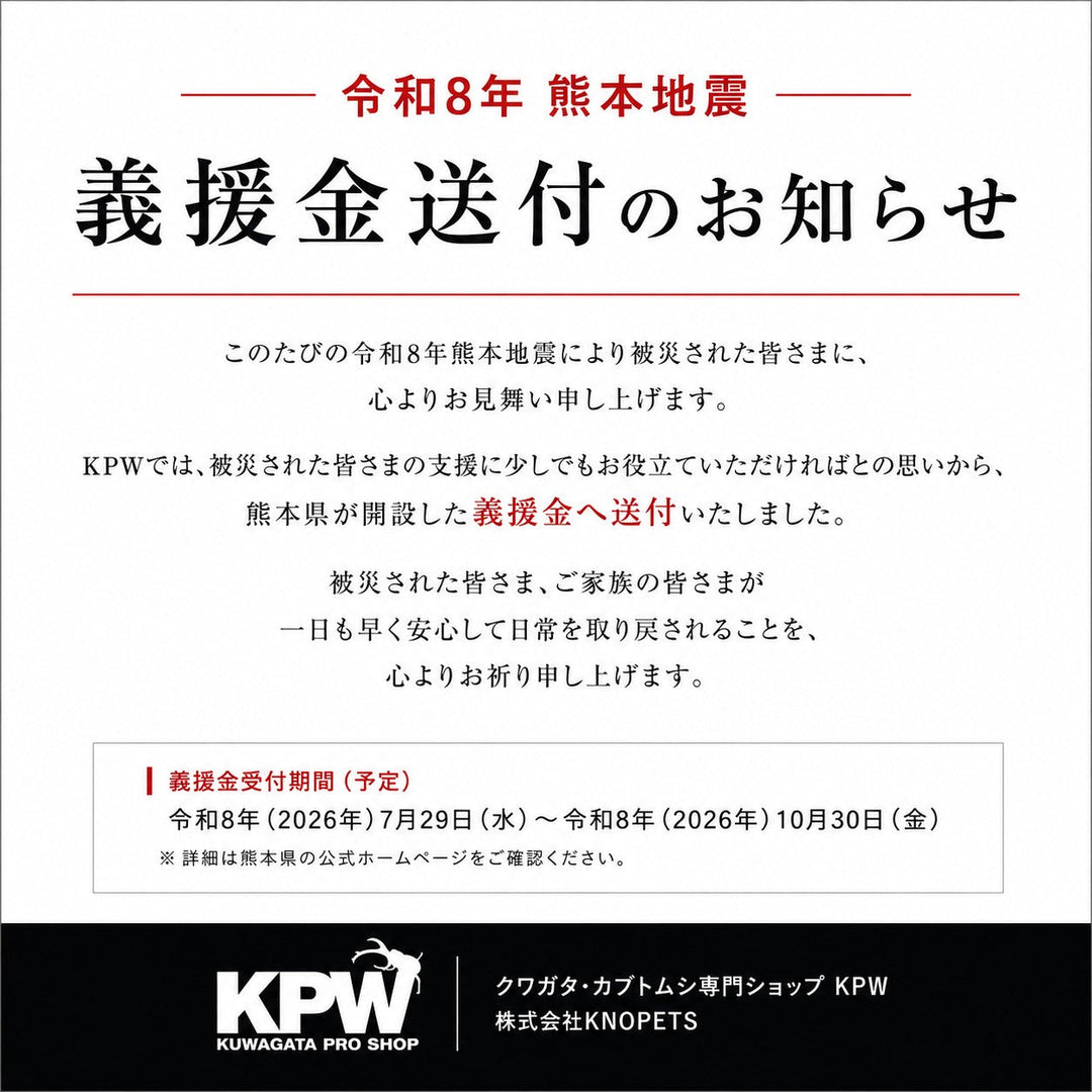 令和8年熊本地震 義援金送付のお知らせ
