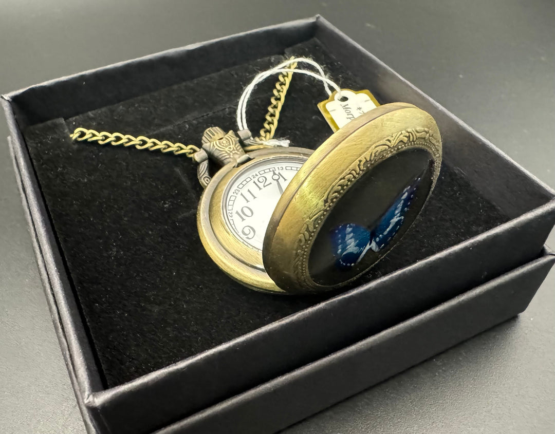 手書き懐中時計（キプリスモルフォ）