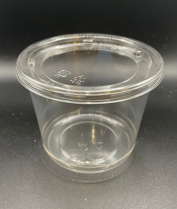 【50個】プリンカップ 430cc フタ付