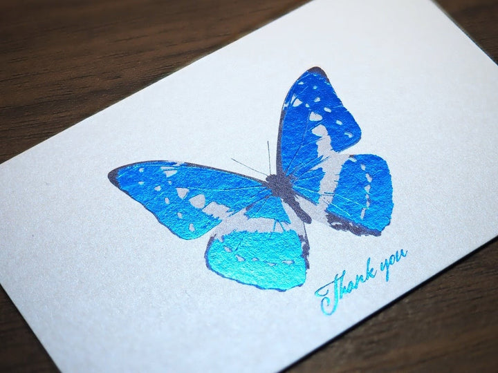 Thank you カード 5枚入り（キプリスモルフォ）