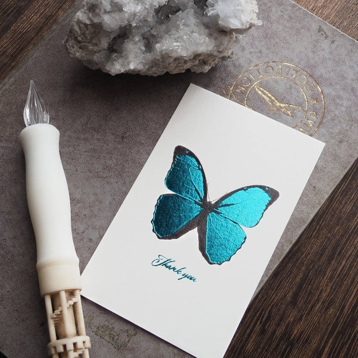 Thank you カード 5枚入り（メネラウスモルフォ）