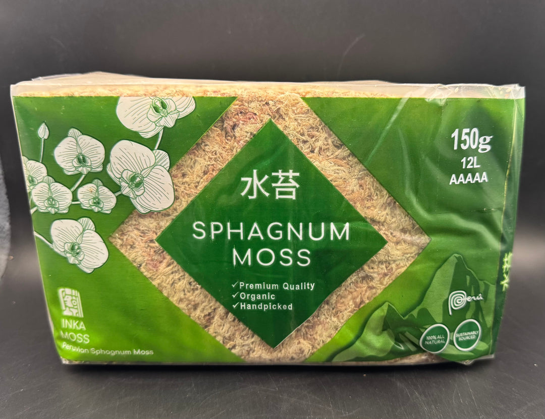 【12L】【ハイグレード】ペルー産水苔AAAAAランク 150g