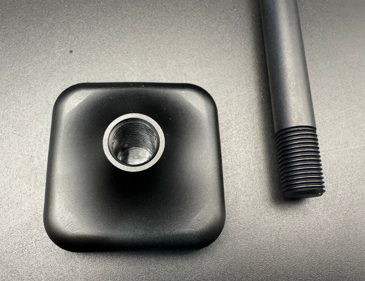 アルミ製プレス アタッチメント 四角50mm【アルマイト処理】