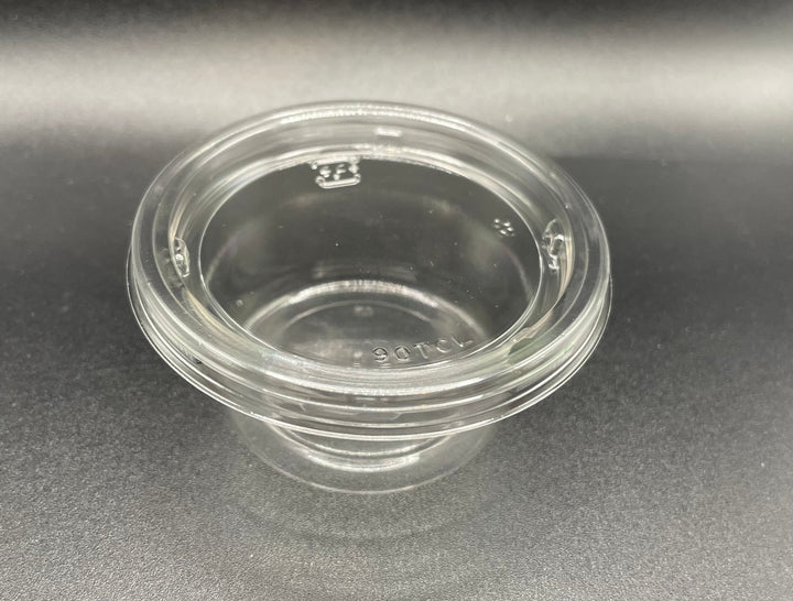 【50個】プリンカップ 90cc フタ付