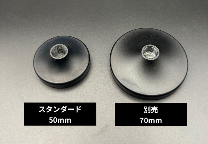 アルミ製ハンドプレス 50mm【アルマイト処理】